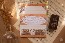 Load image into Gallery viewer, Autumn Leaves Notepad Memo Pad