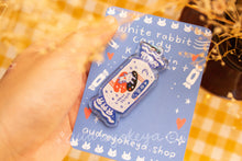 Load image into Gallery viewer, White Rabbit Candy Keychain
