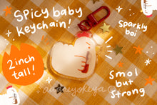 Load image into Gallery viewer, Spicy Baby Chicken Keychain & Sticker