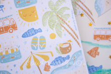 Load image into Gallery viewer, Beach Vibes Summer Sticker Sheet