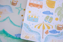 Load image into Gallery viewer, Beach Vibes Summer Sticker Sheet