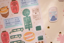 Load image into Gallery viewer, Japan Trip Sticker Sheet