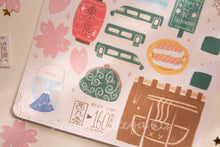 Load image into Gallery viewer, Japan Trip Sticker Sheet