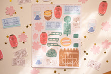 Load image into Gallery viewer, Japan Trip Sticker Sheet