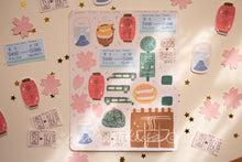 Load image into Gallery viewer, Japan Trip Sticker Sheet