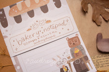 Load image into Gallery viewer, Bear & Bunny Bakery Memo Pad