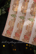 Load image into Gallery viewer, Christmas Village Sticker Sheet