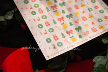 Load image into Gallery viewer, Tiny Christmas Sticker Sheet