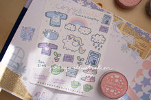 Load image into Gallery viewer, Cozy and Cute Sticker Sheet
