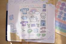 Load image into Gallery viewer, Cozy and Cute Sticker Sheet