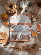 Load image into Gallery viewer, Autumn Leaves Notepad Memo Pad