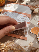 Load image into Gallery viewer, Autumn Leaves Notepad Memo Pad
