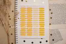 Load image into Gallery viewer, Planner Weekly Sticker Sheets - 10 Diff Kinds!