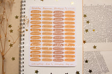 Load image into Gallery viewer, Planner Weekly Sticker Sheets - 10 Diff Kinds!
