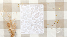 Load image into Gallery viewer, Die-cut Daisies Sticker Sheet in Brown Color