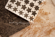 Load image into Gallery viewer, Aesthetic Kraft Stars | Map Stamps | Map stars Textures Sticker Sheets - 3 Diff Kinds!