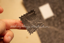 Load image into Gallery viewer, Aesthetic Kraft Stars | Map Stamps | Map stars Textures Sticker Sheets - 3 Diff Kinds!