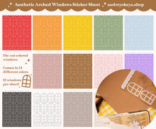 Load image into Gallery viewer, Aesthetic Windows Sticker Sheets | 14 Different Colors