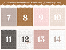 Load image into Gallery viewer, Aesthetic Windows Sticker Sheets | 14 Different Colors
