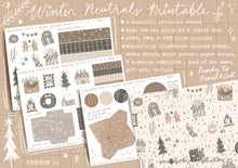 Load image into Gallery viewer, Winter Neutrals Printable