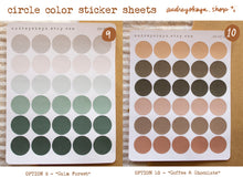 Load image into Gallery viewer, ✧ Colorful Circles Sticker Sheets ✧