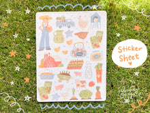 Load image into Gallery viewer, Lovely Farm Sticker Sheet & Pattern Sheet