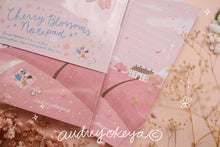 Load image into Gallery viewer, Cherry Blossoms Sakura Memo Pad