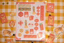 Load image into Gallery viewer, Chinese New Year Sticker Sheets | Year of the Tiger Sticker Sheet