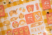 Load image into Gallery viewer, Chinese New Year Sticker Sheets | Year of the Tiger Sticker Sheet