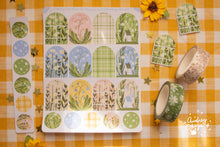 Load image into Gallery viewer, Spring Time Floral Windows Sticker Sheet