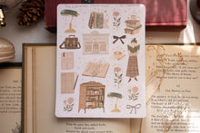 Load image into Gallery viewer, Aesthetic Girls Sticker Sheets - 3 Diff Kinds!