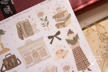 Load image into Gallery viewer, Aesthetic Girls Sticker Sheets - 3 Diff Kinds!
