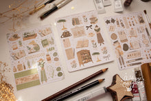 Load image into Gallery viewer, Aesthetic Girls Sticker Sheets - 3 Diff Kinds!