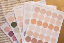 Load image into Gallery viewer, ✧ Colorful Circles Sticker Sheets ✧