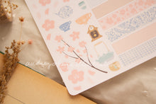 Load image into Gallery viewer, Springtime Bujo Sticker Sheet