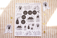 Load image into Gallery viewer, Be Clean & Safe Sticker Sheet