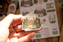 Load image into Gallery viewer, Bear Cafe Sticker Sheet