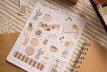 Load image into Gallery viewer, Coffee Mood Sticker Sheet