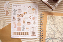 Load image into Gallery viewer, Coffee Mood Sticker Sheet