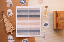 Load image into Gallery viewer, Calm Winter Holiday Christmas Sticker Sheets