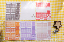 Load image into Gallery viewer, Monthly Habit Tracker Sticker Sheets | 13 Different Colors
