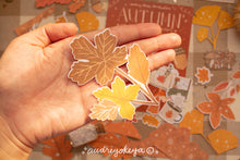Load image into Gallery viewer, Autumn Die-Cut Sticker Flakes | Bullet Journaling Stickers