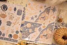 Load image into Gallery viewer, Mid Autumn Moon Lantern Festival Sticker Sheets & Corner Stickers