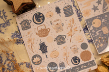 Load image into Gallery viewer, Mid Autumn Moon Lantern Festival Sticker Sheets & Corner Stickers