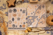 Load image into Gallery viewer, Mid Autumn Moon Lantern Festival Sticker Sheets & Corner Stickers