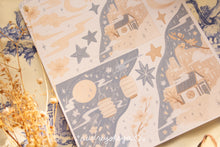 Load image into Gallery viewer, Mid Autumn Moon Lantern Festival Sticker Sheets & Corner Stickers