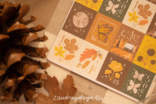 Load image into Gallery viewer, Autumn Stamps Sticker Sheet