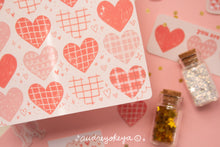 Load image into Gallery viewer, Hearts Stickers / Valentines Stickers
