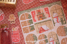 Load image into Gallery viewer, Holiday Windows & Christmas Corners & Christmas Cafe Sticker Sheets