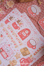 Load image into Gallery viewer, Holiday Windows & Christmas Corners & Christmas Cafe Sticker Sheets